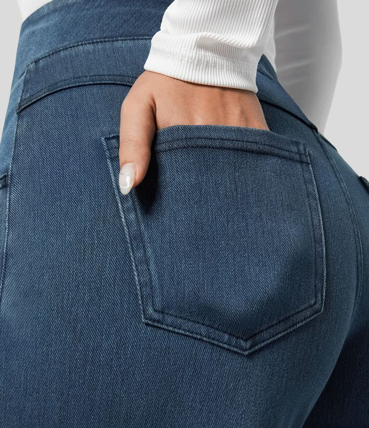Serafina - Elastic High Waist Pants