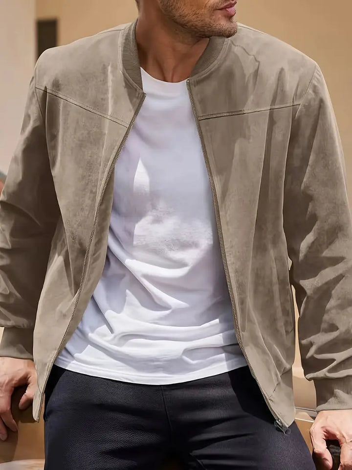 Jake - Suede Fleece Jacket