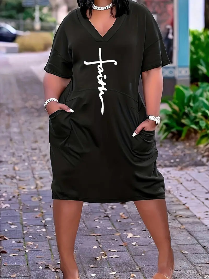 Serenity – Plus-Size Faith Dress