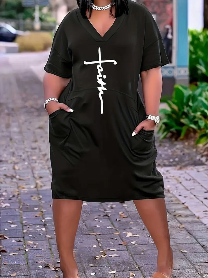 Serenity – Plus-Size Faith Dress