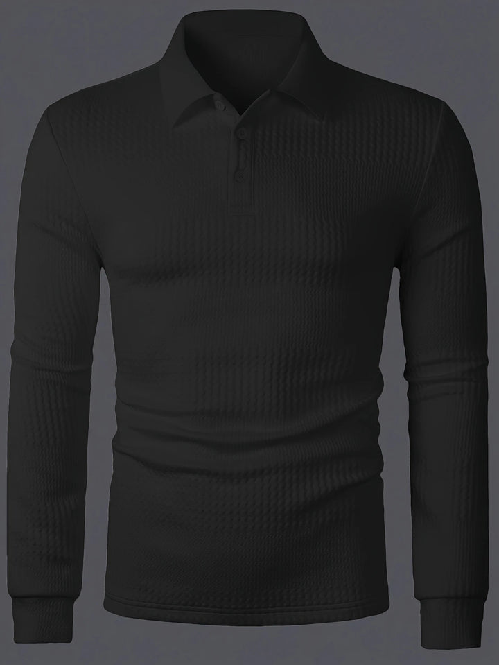 Theo - Jacquard Long-Sleeve Shirt
