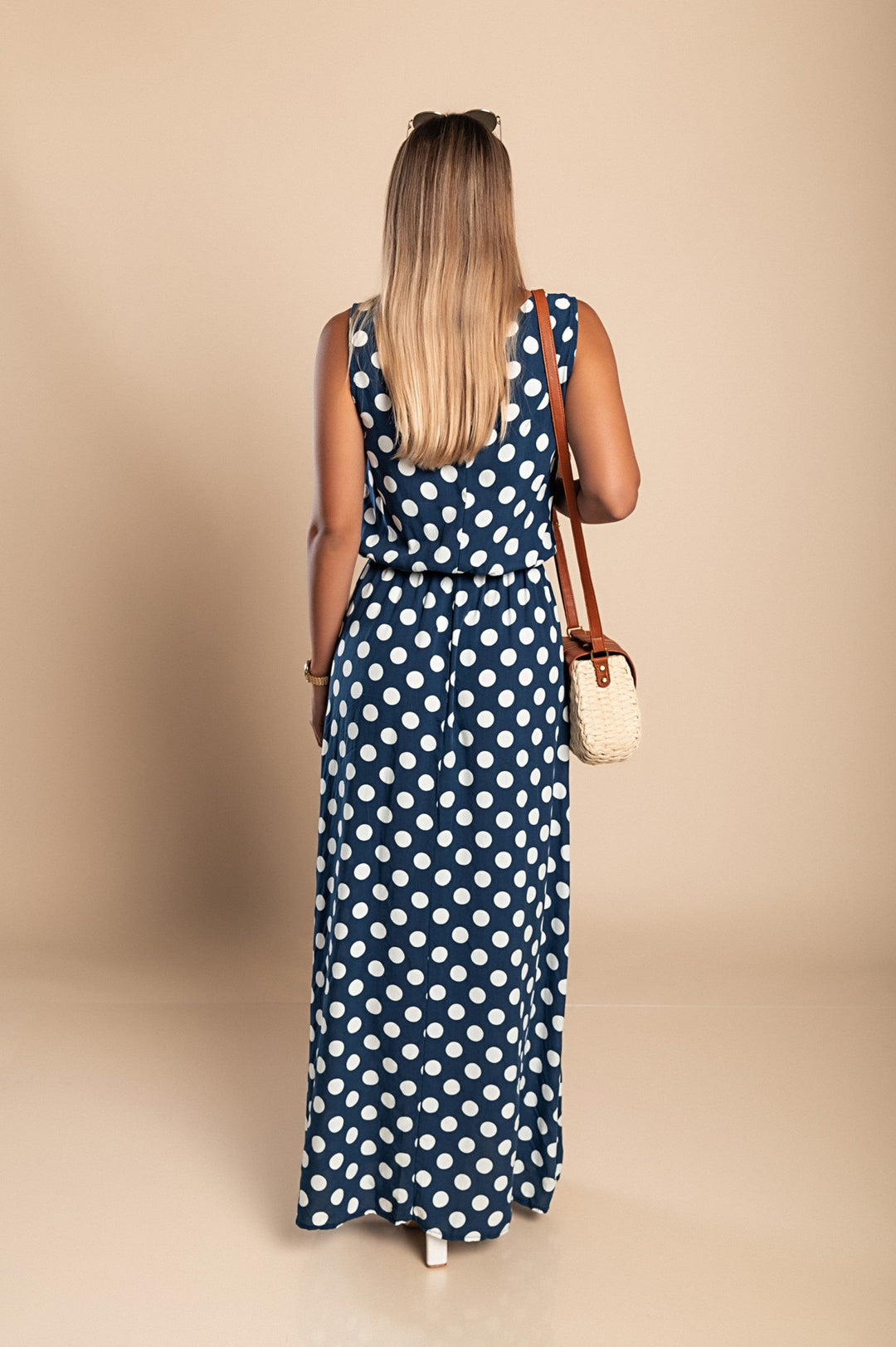 PolkaProwl – Long Polka Dot Dress