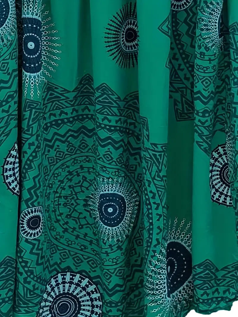 Juniper – Plus-Size Paisley Sleeveless Dress
