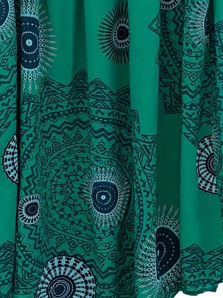 Juniper – Plus-Size Paisley Sleeveless Dress