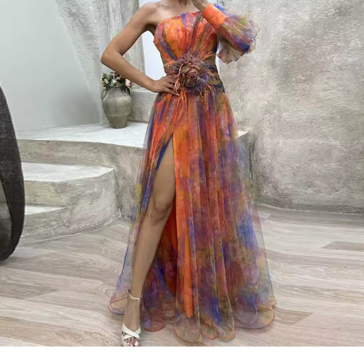 Isla – Elegant Floral Dress