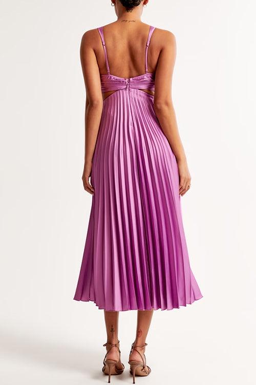 Elsa - Pleated Maxi Dress