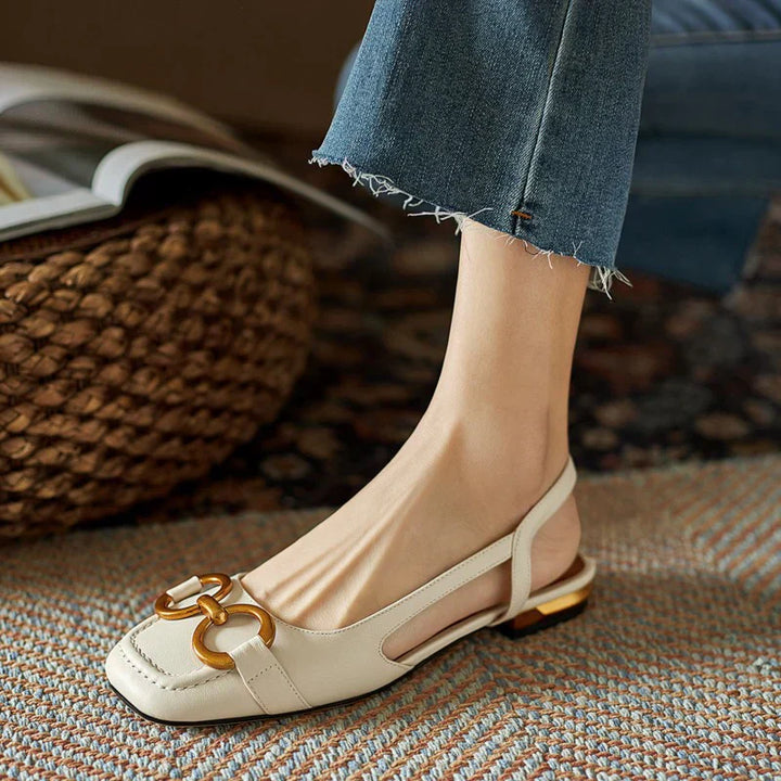 Lillian - Chic Slingback Flats