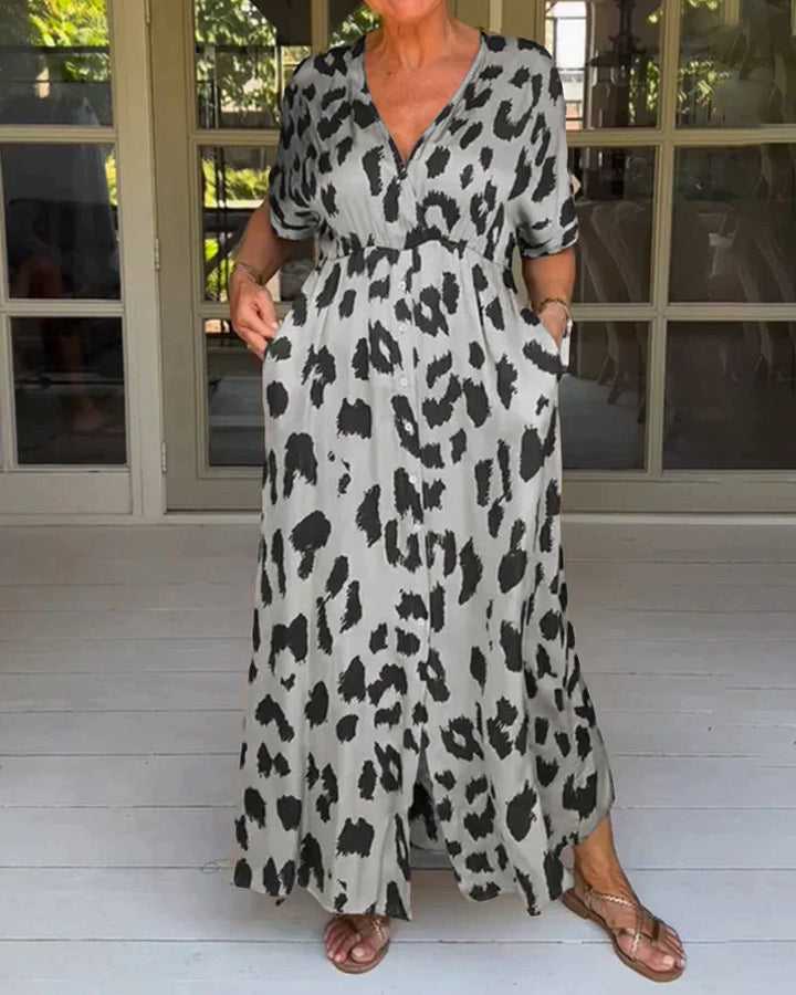Sloane - Leopard Print Dress
