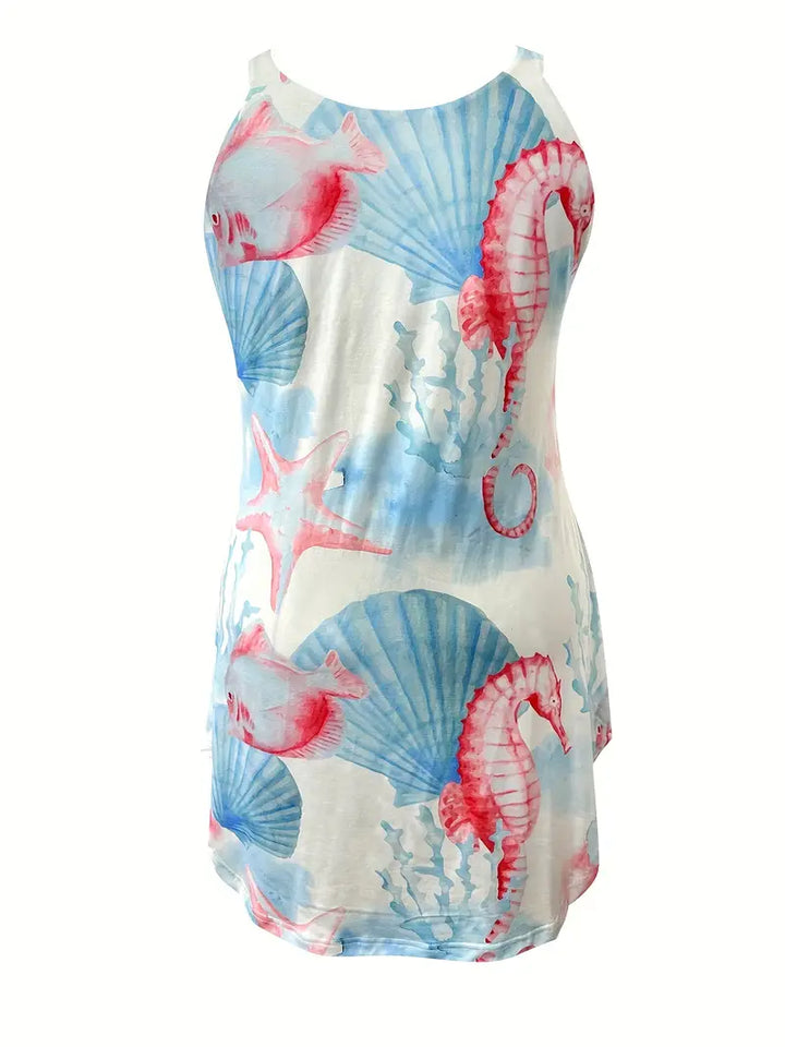 Zephyr – Plus-Size Turtle Cami Dress
