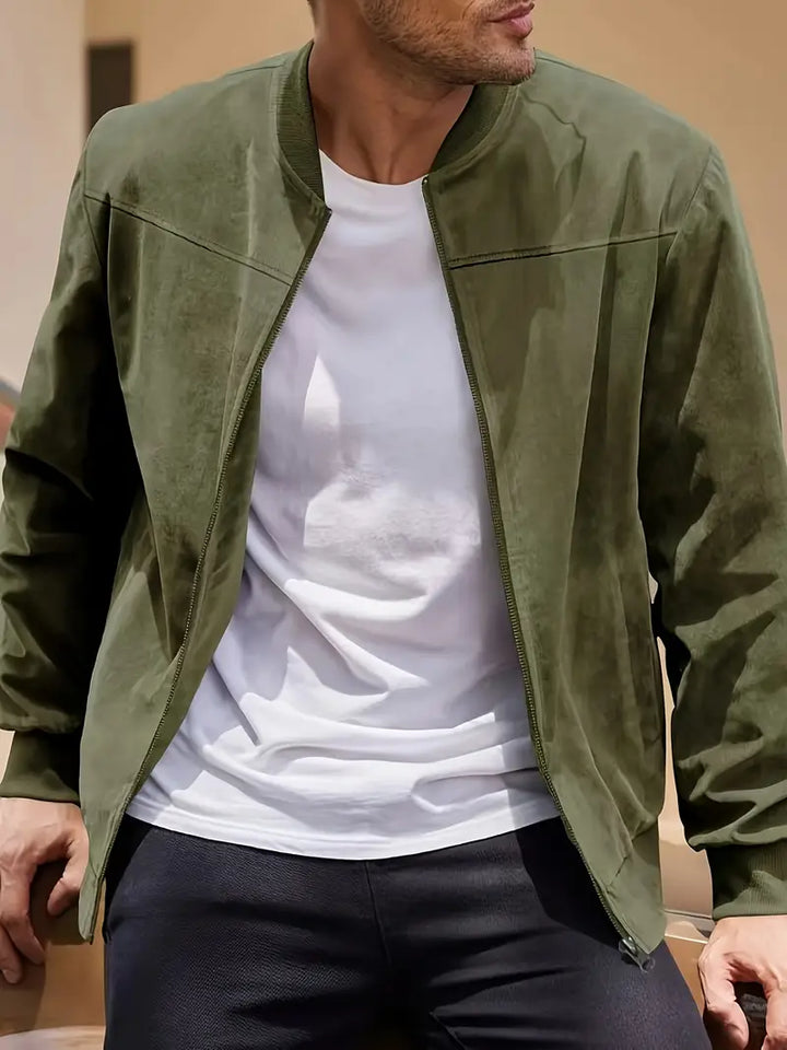 Jake - Suede Fleece Jacket