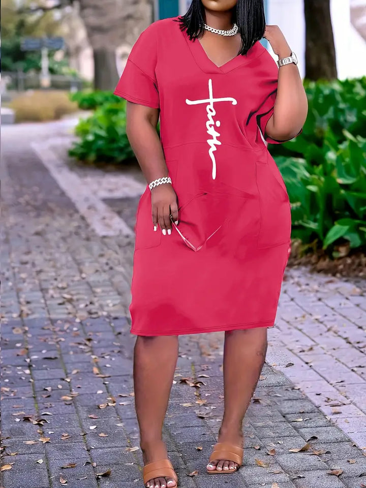 Serenity – Plus-Size Faith Dress