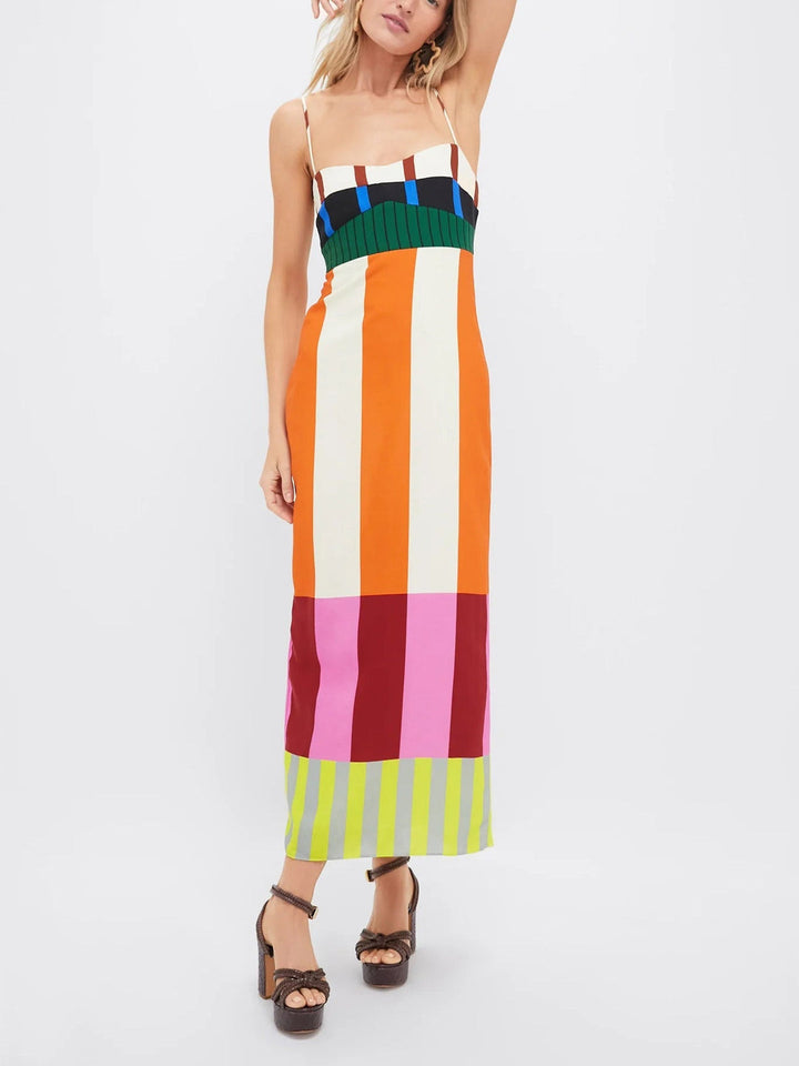 Elsa – Multicolor Long Dress