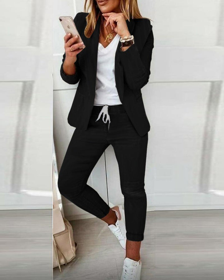 Hollie - Elegant Blazer Set