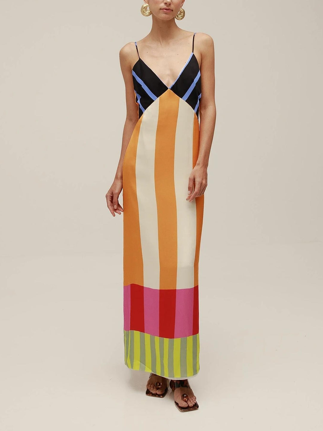 Elsa – Multicolor Long Dress