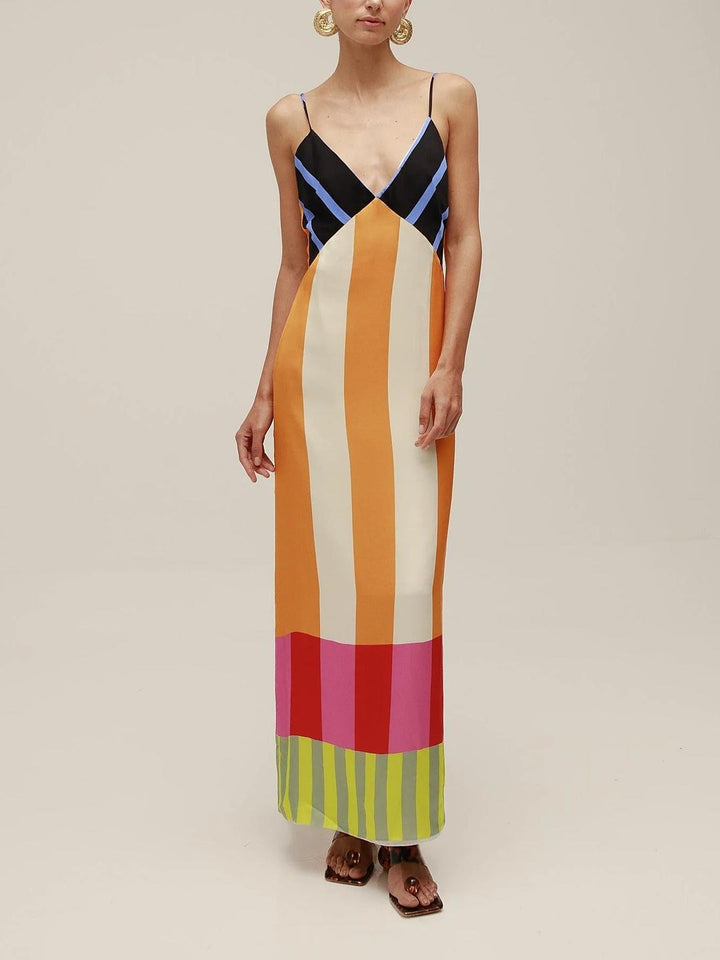 Elsa – Multicolor Long Dress
