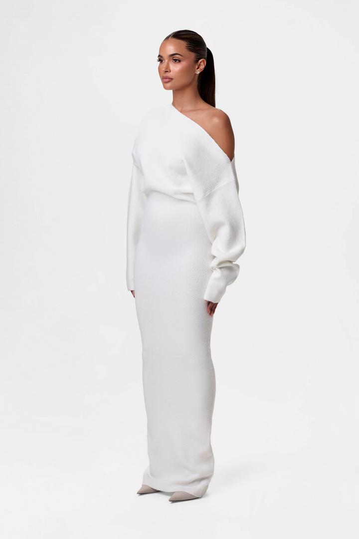 Marie - Elegant Off Shoulder Dress