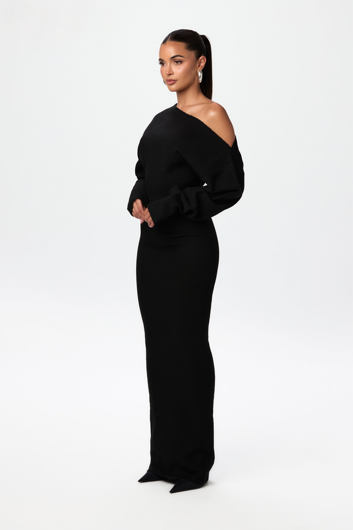 Marie - Elegant Off Shoulder Dress