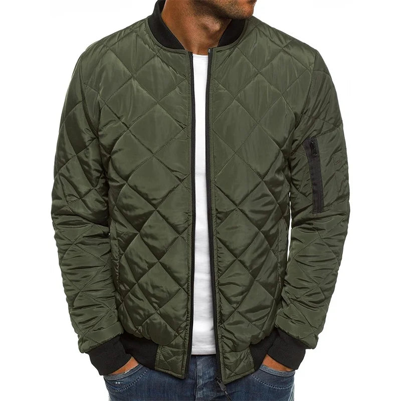 Ruben – Men’s Diamond Pattern Jacket