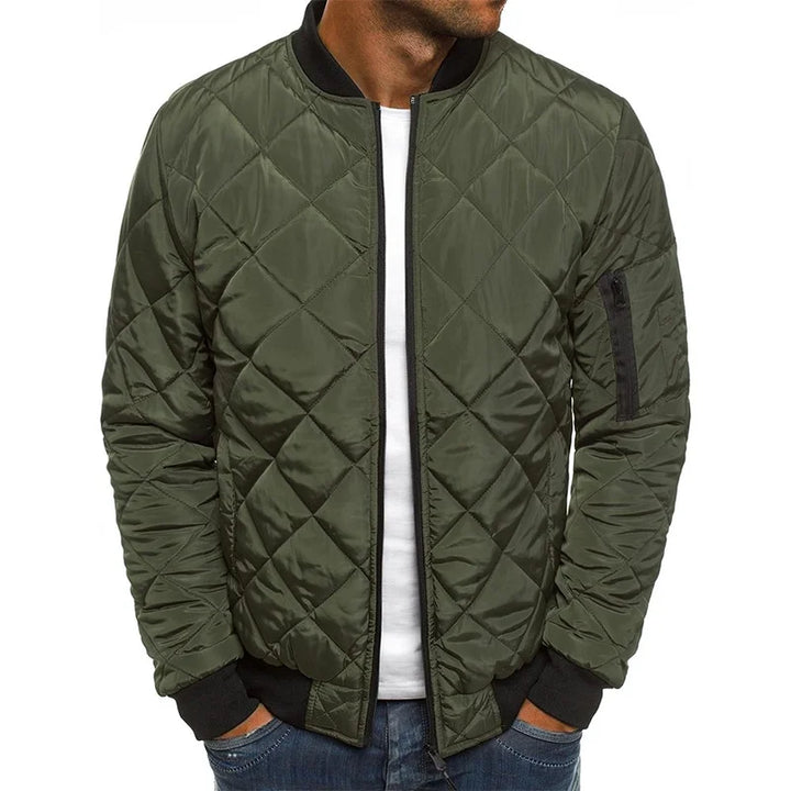 Ruben – Men’s Diamond Pattern Jacket