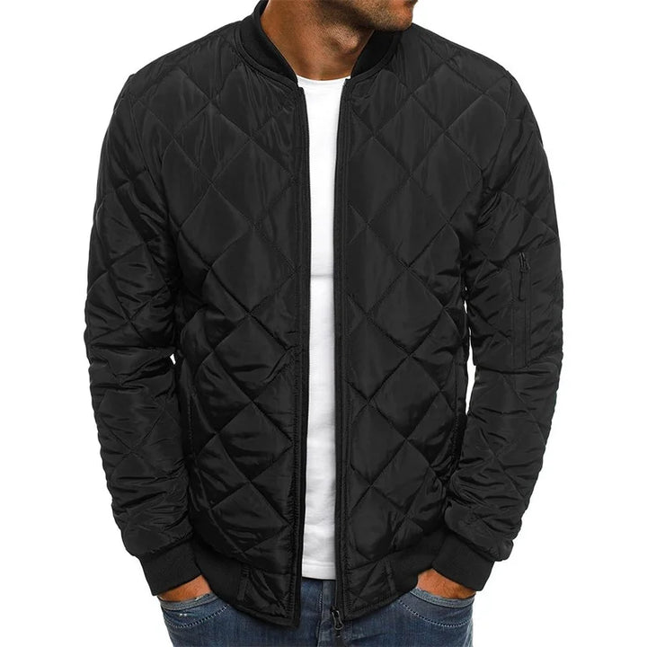 Ruben – Men’s Diamond Pattern Jacket