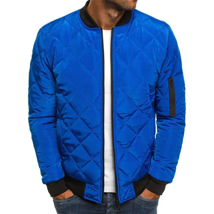 Ruben – Men’s Diamond Pattern Jacket