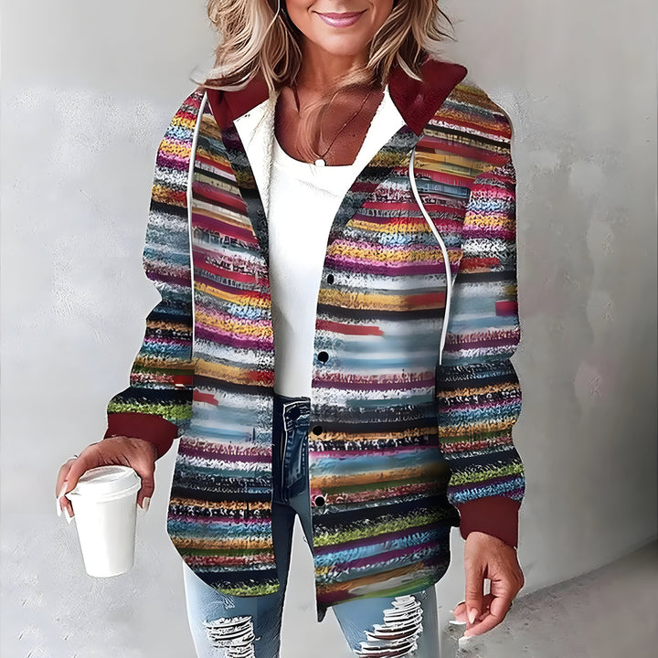 Zara - Plaid Hood Jacket