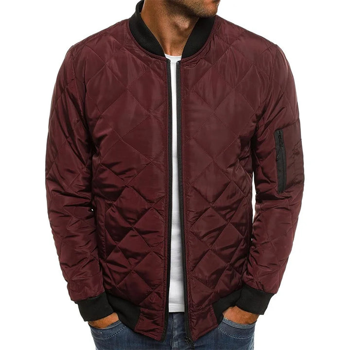Ruben – Men’s Diamond Pattern Jacket