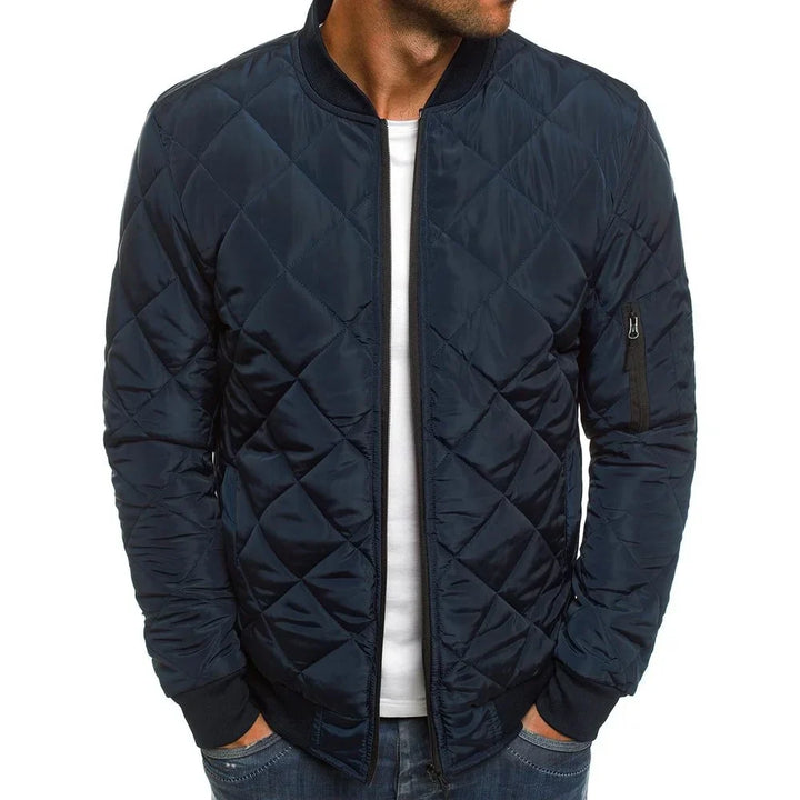Ruben – Men’s Diamond Pattern Jacket