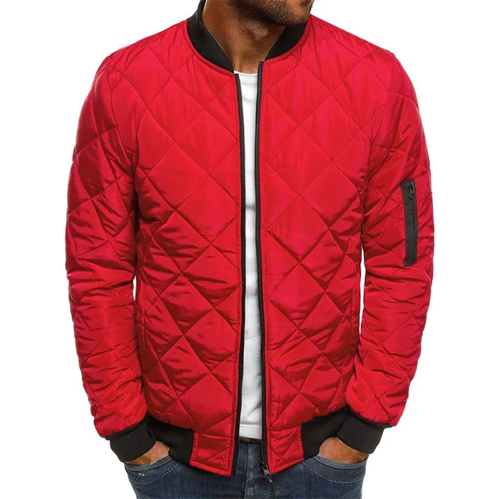 Ruben – Men’s Diamond Pattern Jacket