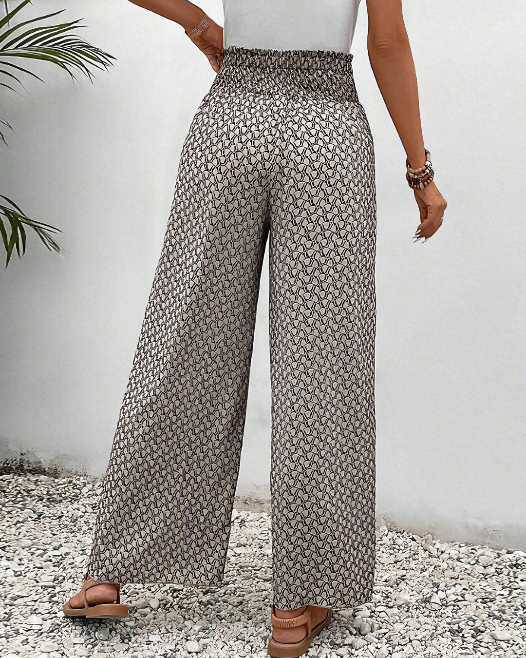 Sadie - Casual Wide Trousers