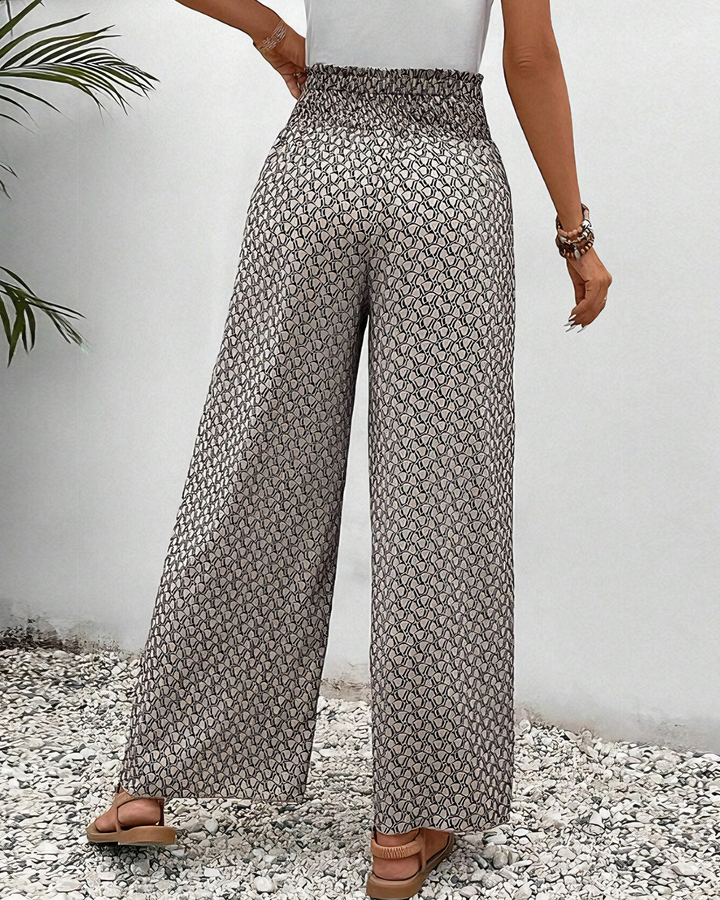 Sadie - Casual Wide Trousers