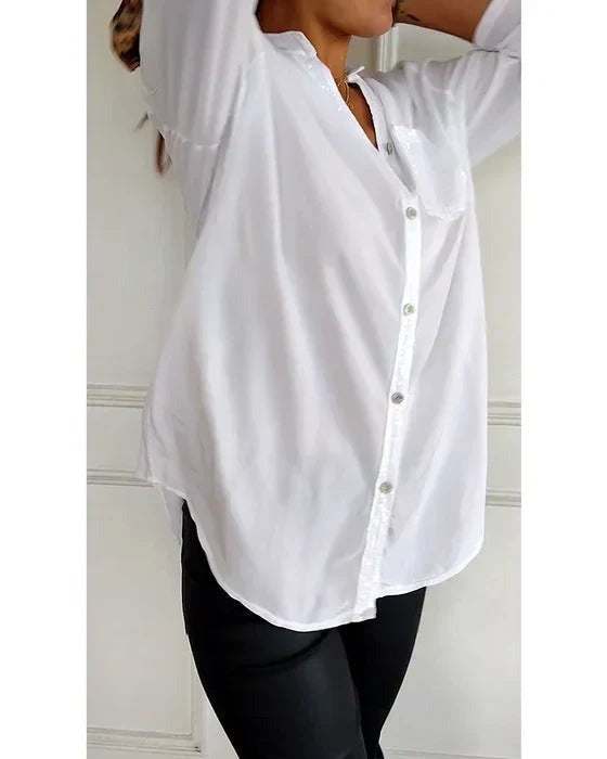 Erika - Sequins Long Sleeve Top