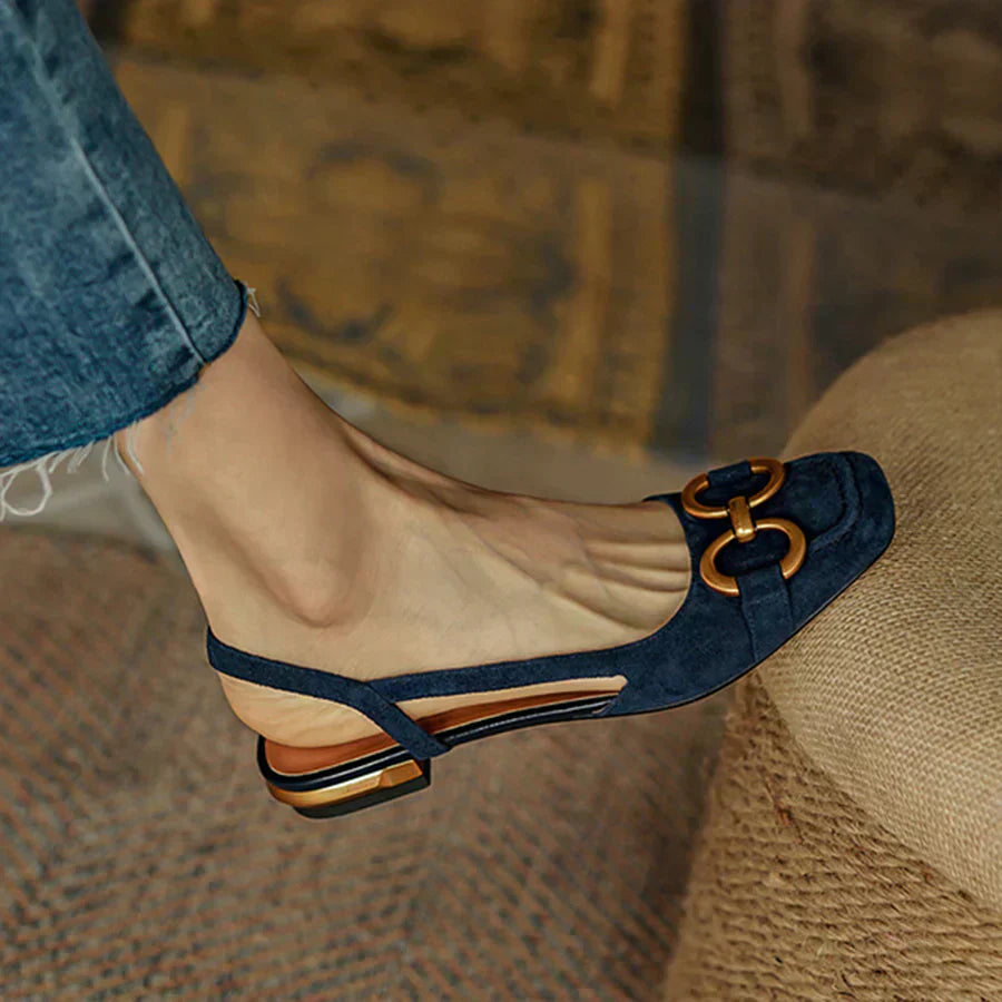 Lillian - Chic Slingback Flats