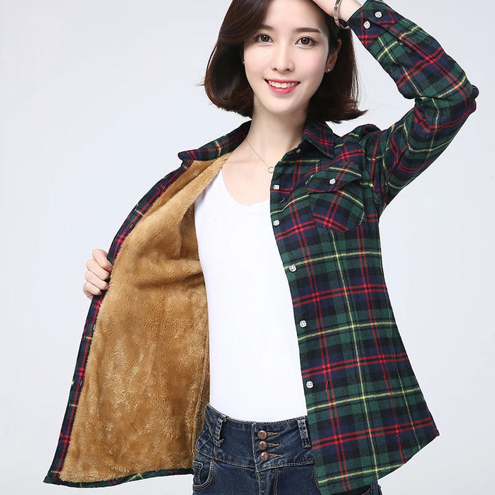 Eliza - Premium Flannel Jacket