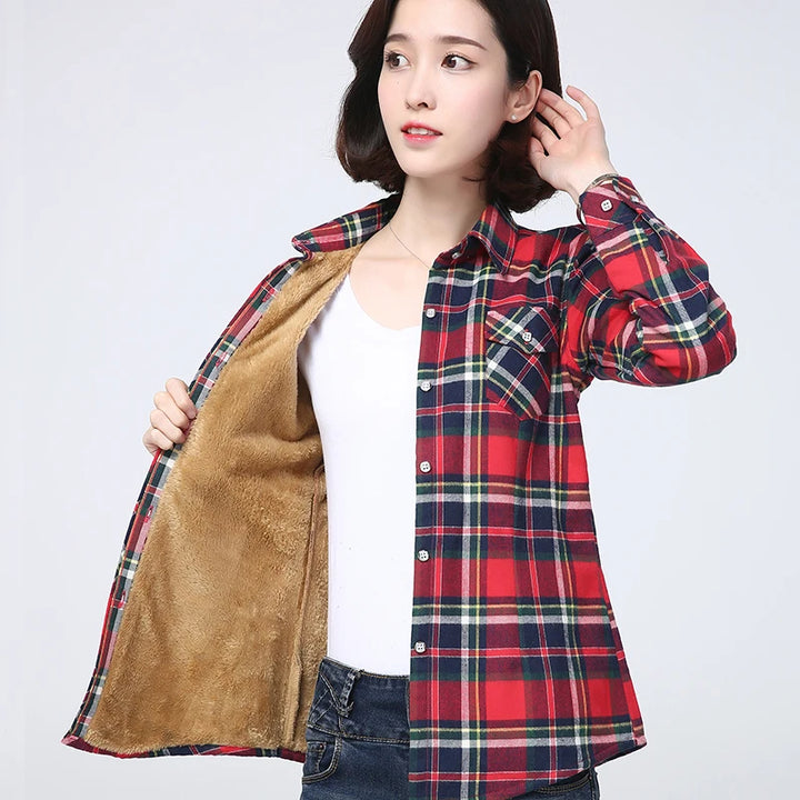 Eliza - Premium Flannel Jacket