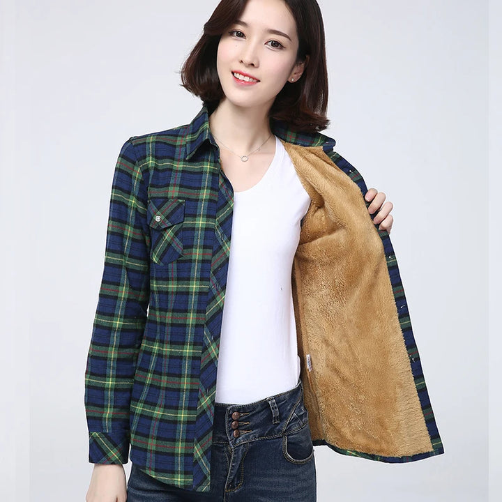 Eliza - Premium Flannel Jacket