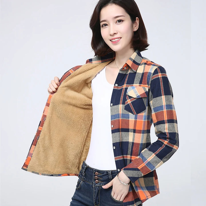 Eliza - Premium Flannel Jacket