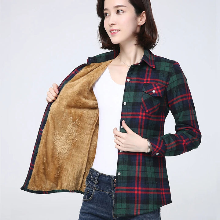 Eliza - Premium Flannel Jacket