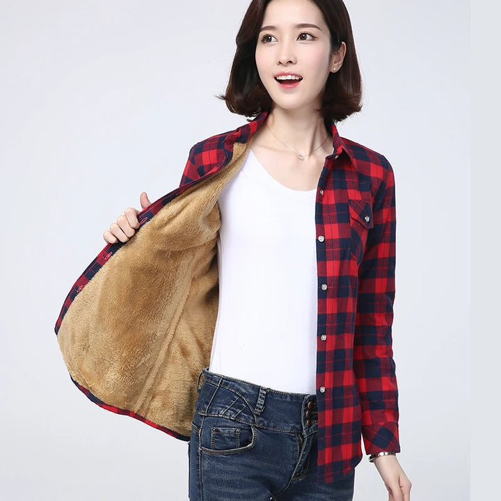 Eliza - Premium Flannel Jacket