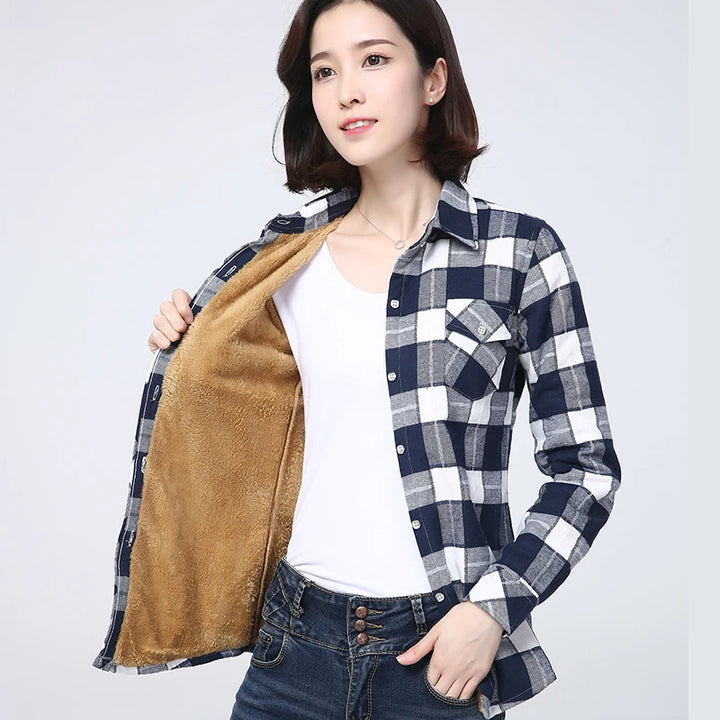 Eliza - Premium Flannel Jacket