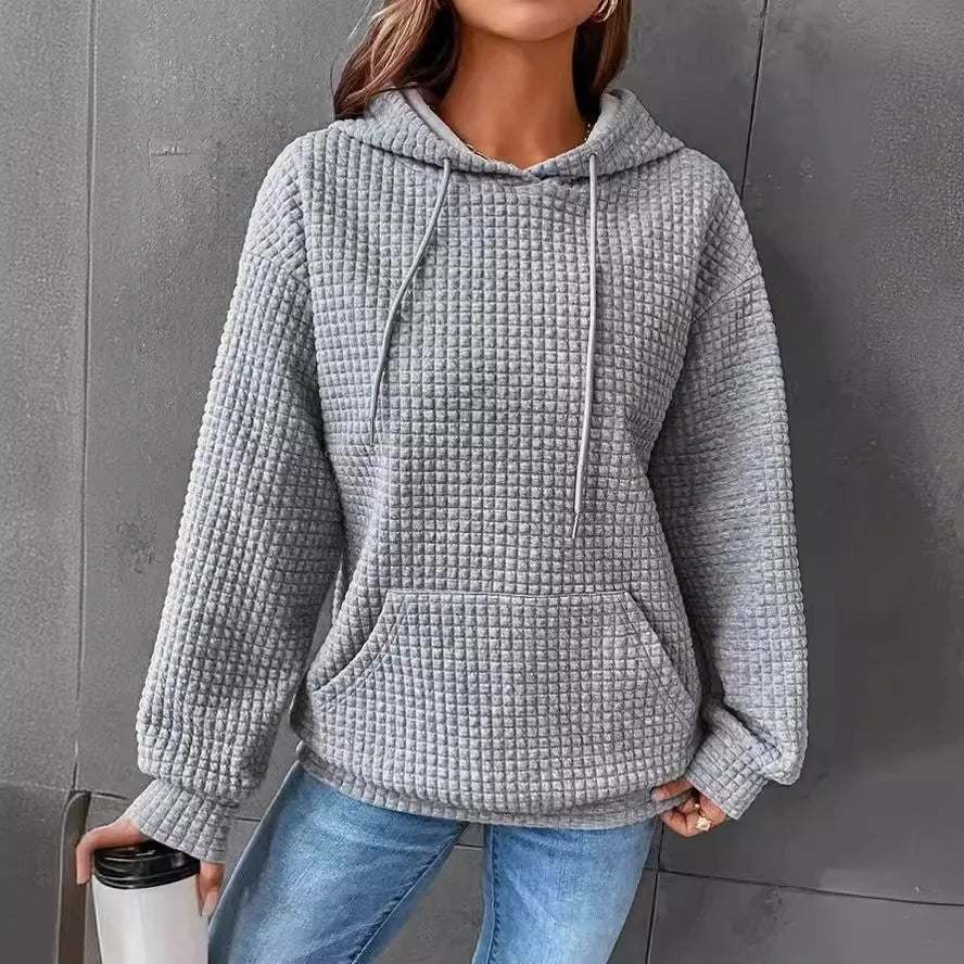 Savannah - Textured Hoodie