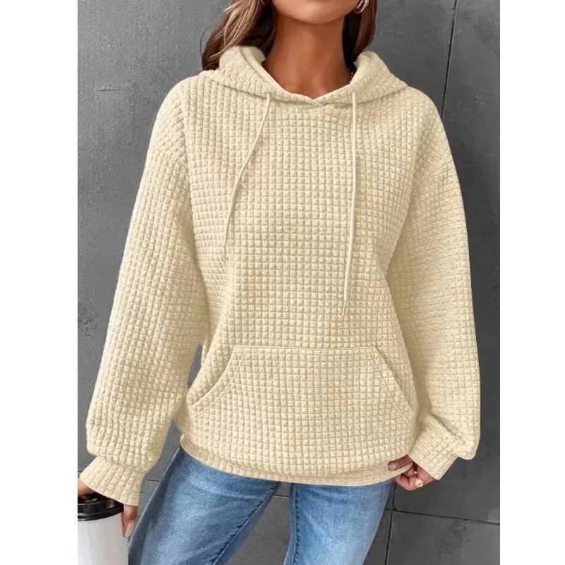 Savannah - Textured Hoodie