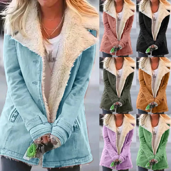 Luna - Faux Fur Fleece Jacket