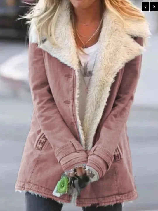 Luna - Faux Fur Fleece Jacket