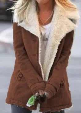 Luna - Faux Fur Fleece Jacket