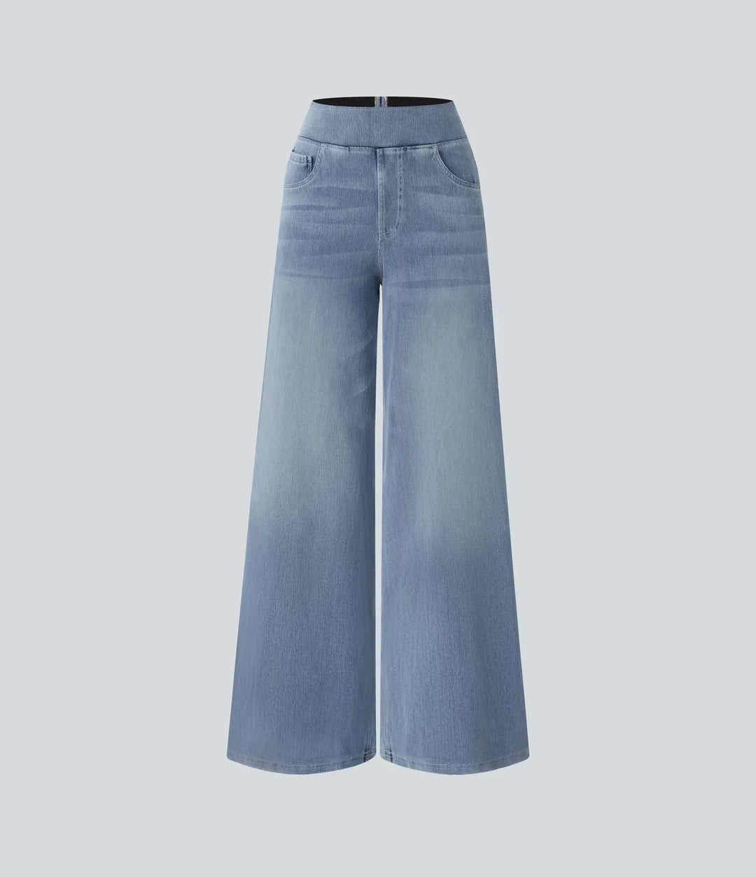 Serafina - Elastic High Waist Pants