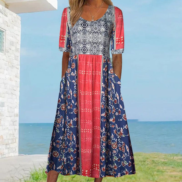 Fiona - Bohemian Tiered Dress