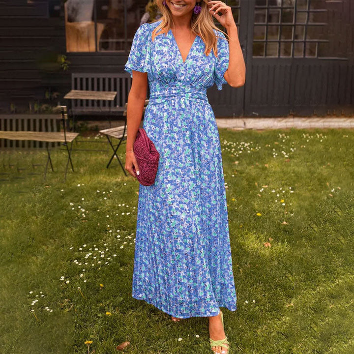 Elora – V-Neck Elegant Dress