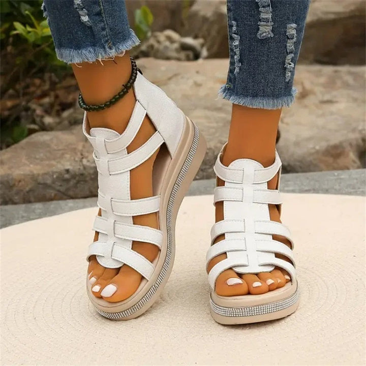 Olivia - Elegant Wedge Sandals