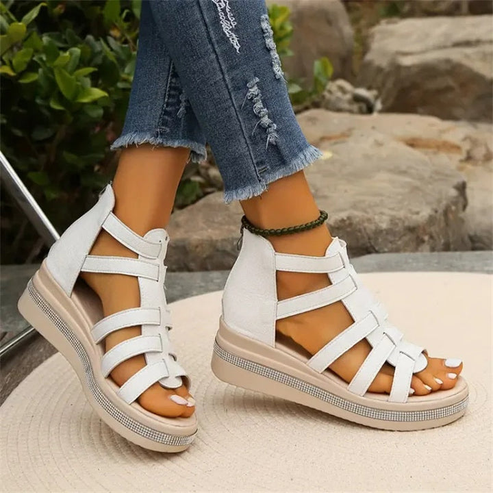 Olivia - Elegant Wedge Sandals